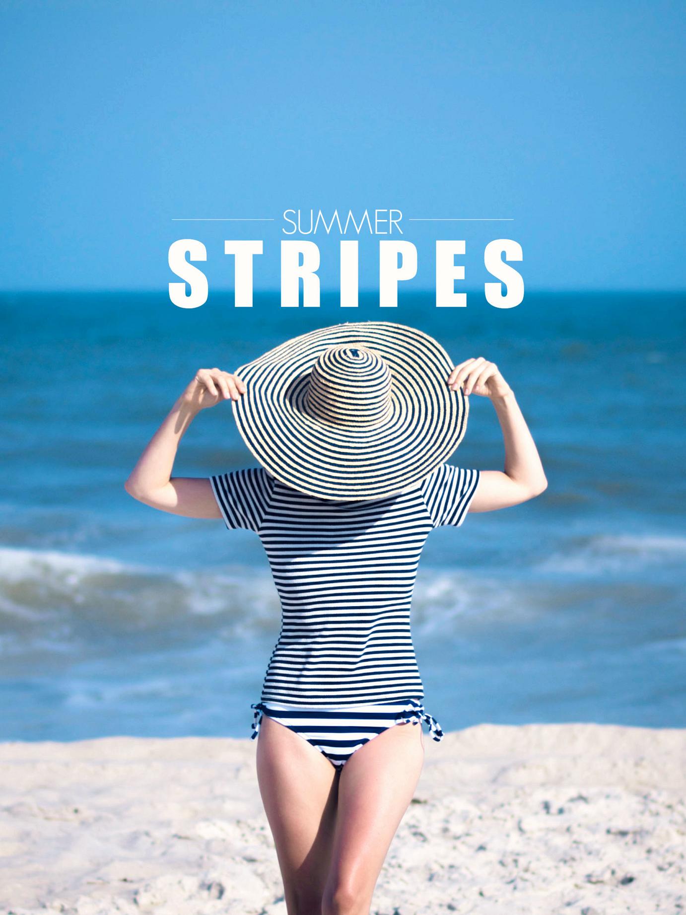 summer stripes, bittersweet colours