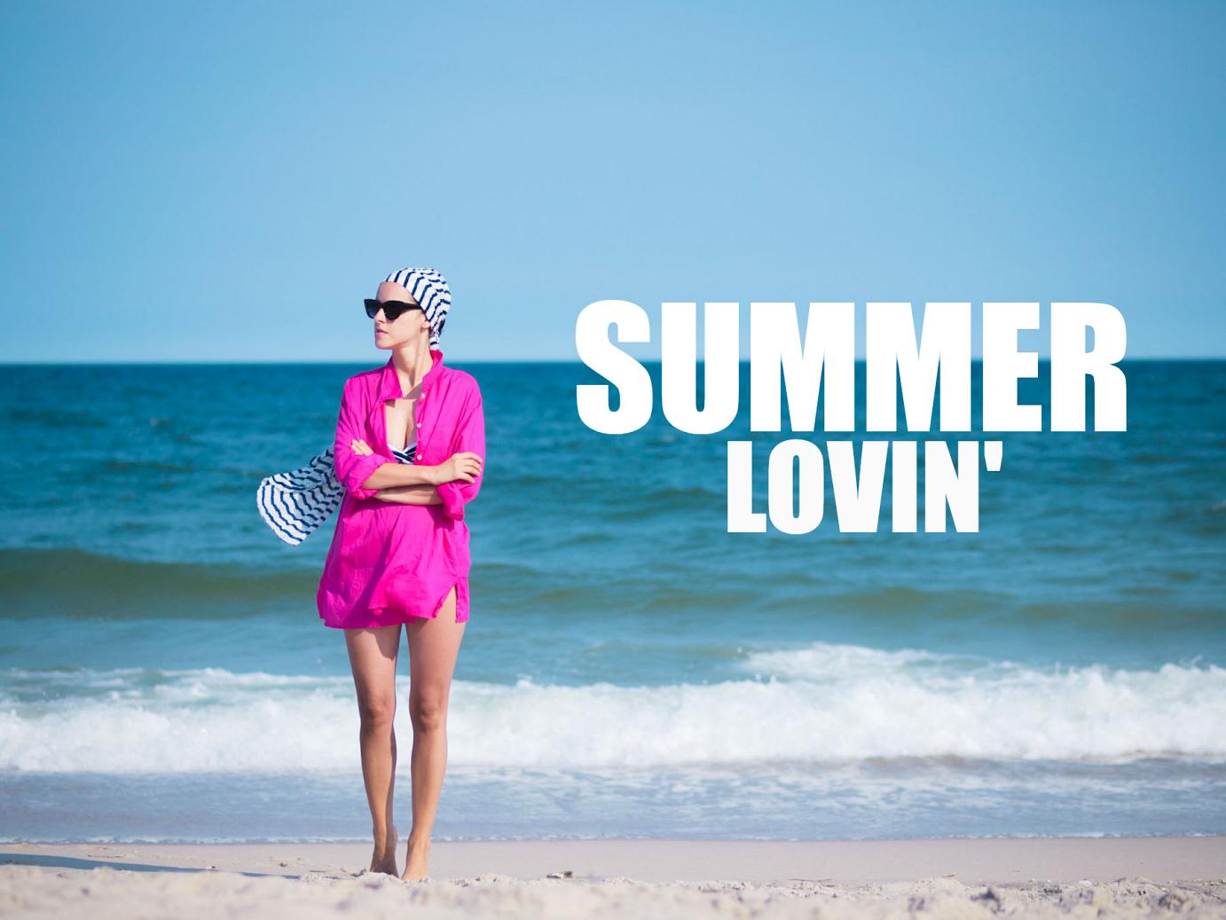 bittersweet colours, pink shirt, beach outfit, stripes , swimsuit, LBI, summer, beach,